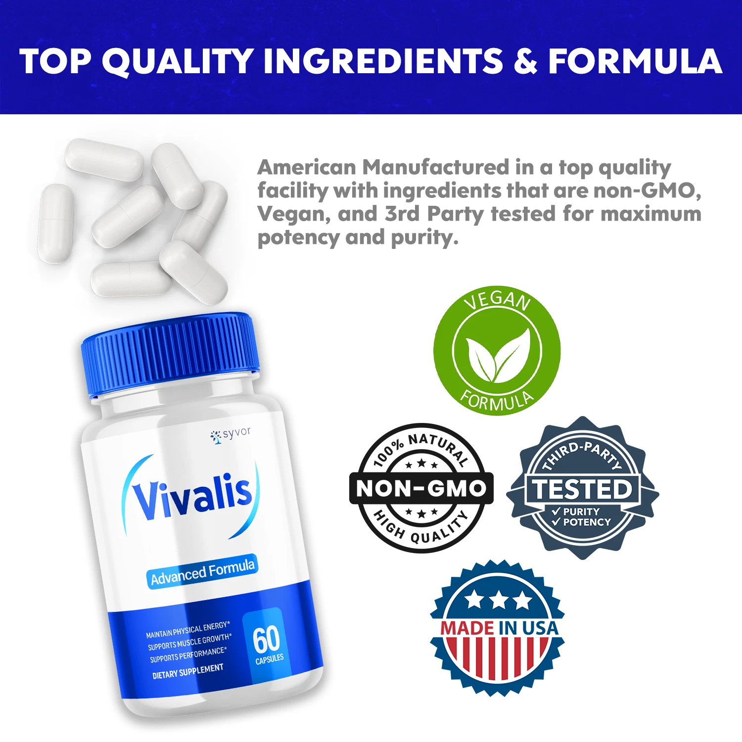 Vivalis complete ingredients breakdown
